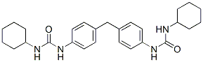 Urea,n,n-(methylenedi-4,1-phenylene)bis[n-cyclohexyl- Structure,58890-25-8Structure