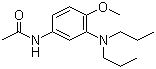 3-(N,N-二丙基)氨基-4-甲氧基乙酰苯胺结构式_58890-56-5结构式