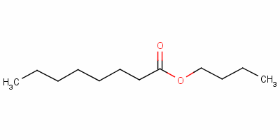 Octanoic acid, butyl ester Structure,589-75-3Structure