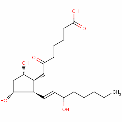 6-酮前列腺素结构式_58962-34-8结构式