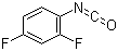 2,4-二氟苯基异氰酸酯结构式_59025-55-7结构式