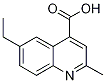 4-Quinolinecarboxylicacid,6-ethyl-2-methyl-(9ci) Structure,590376-60-6Structure
