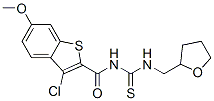 (9ci)-3-氯-6-甲氧基-n-[[[(四氢-2-呋喃)甲基]氨基]硫氧代甲基]-苯并[b]噻吩-2-羧酰胺结构式_590400-23-0结构式