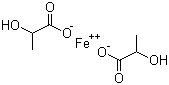 乳酸亚铁结构式_5905-52-2结构式