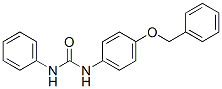 3-Phenyl-1-(4-phenylmethoxyphenyl)urea Structure,5909-63-7Structure