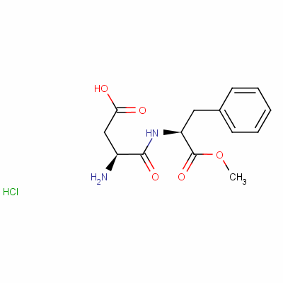 Methyl l-alpha-aspartyl-l-phenylalaninate monohydrochloride Structure,5910-52-1Structure