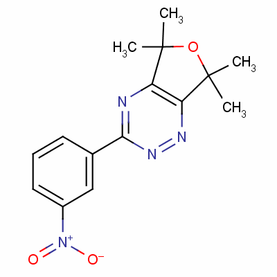 5,7-Dihydro-5,5,7,7-tetramethyl-3-(3-nitrophenyl)furo[3,4-e]-1,2,4-triazine Structure,59118-28-4Structure