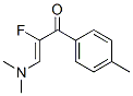 (Z)-(9CI)-3-(二甲基氨基)-2-氟-1-(4-甲基苯基)-2-丙烯-1-酮结构式_59160-27-9结构式