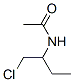 N-[1-(氯甲基)丙基]乙酰胺结构式_59173-61-4结构式