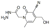 (9ci)-3-氰基-4-(羟基甲基)-6-甲基-2-氧代-1(2H)-吡啶乙酸肼结构式_592477-25-3结构式