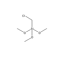 氯甲基三甲氧基硅烷结构式_5926-26-1结构式