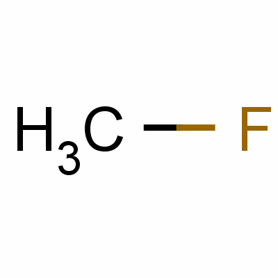 氟甲烷结构式_593-53-3结构式