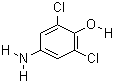 2,6-二氯-4-氨基苯酚结构式_5930-28-9结构式