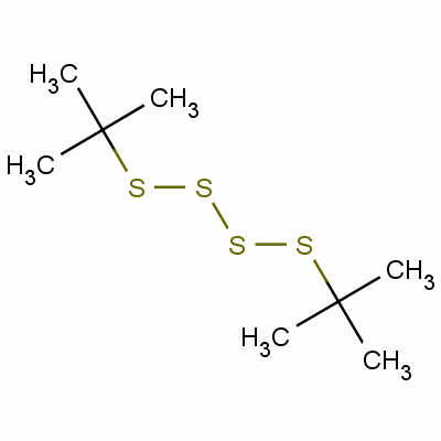 Di-tert-butyl tetrasulphide Structure,5943-35-1Structure