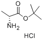 D-丙氨酸叔丁酯盐酸盐结构式_59531-86-1结构式