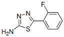 2-氨基-5-(2-氟苯基)-1,3,4-噻二唑结构式_59565-51-4结构式