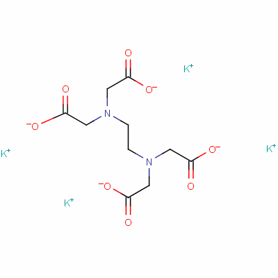 乙二胺四乙酸钾结构式_5964-35-2结构式