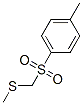 (甲硫基)甲基p-甲苯基砜结构式_59662-68-9结构式