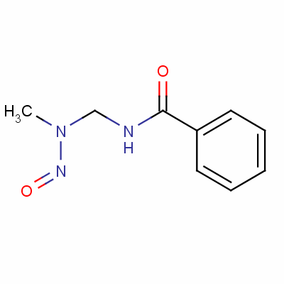 N-[(N-亚硝基甲氨基）甲基]苯甲酰胺结构式_59665-02-0结构式