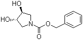 (3S,4S)-N-Cbz-3,4-二羟基吡咯烷结构式_596793-30-5结构式