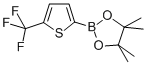 5-(三氟甲基)噻吩-2-硼酸频那醇酯结构式_596819-13-5结构式