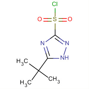 5-叔丁基-1H-1,2,4-噻唑-3-磺酰氯结构式_59689-65-5结构式