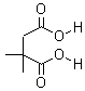 2,2-二甲基丁二酸结构式_597-43-3结构式