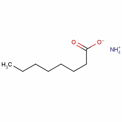 辛酸铵结构式_5972-76-9结构式