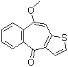10-甲氧基-4H-苯并[4,5]环庚三烯并[1,2-b]噻吩-4-酮结构式_59743-84-9结构式