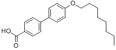 4-N-辛基氧基联苯-4-羧酸结构式_59748-18-4结构式
