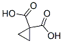 1,1-环丙基二羧酸结构式_598-10-7结构式