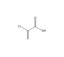 2-氯丙烯酸结构式_598-79-8结构式