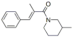 (9CI)-3-甲基-1-(2-甲基-1-氧代-3-苯基-2-丙烯基)-哌啶结构式_599187-76-5结构式