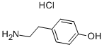 酪胺盐酸盐结构式_60-19-5结构式