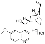 盐酸奎宁结构式_60-93-5结构式