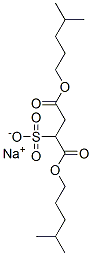 2-磺基-丁二酸 1,4-二(1-甲基戊基)酯钠盐(1:1)结构式_6001-97-4结构式