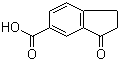 1-茚酮-6-甲酸结构式_60031-08-5结构式