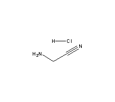 氨基乙腈盐酸盐结构式_6011-14-9结构式