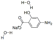 对氨基水杨酸钠结构式_6018-19-5结构式