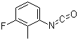 3-氟-2-甲基苯基异氰酸酯结构式_60221-81-0结构式