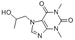 羟丙茶碱结构式_603-00-9结构式