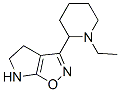 (9ci)-3-(1-乙基-2-哌啶基)-5,6-二氢-4H-吡咯并[3,2-d]异噁唑结构式_603068-02-6结构式