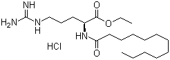 月桂酰精氨酸乙酯 HCL结构式_60372-77-2结构式