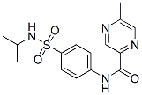 (9CI)-5-甲基-N-[4-[[(1-甲基乙基)氨基]磺酰基]苯基]-吡嗪羧酰胺结构式_603945-75-1结构式