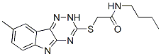 (9ci)-n-丁基-2-[(8-甲基-2H-1,2,4-噻嗪并[5,6-b]吲哚-3-基)硫代]-乙酰胺结构式_603946-29-8结构式