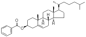 胆固醇苯甲酸酯结构式_604-32-0结构式
