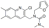 Urea, n-[(2-chloro-6,7-dimethyl-3-quinolinyl)methyl]-n-(2-furanylmethyl)-n,n-dimethyl- (9ci) Structure,604782-62-9Structure