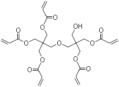 聚二季戊四醇五丙烯酸酯结构式_60506-81-2结构式