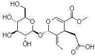 木樨榄苷-11-甲酯结构式_60539-23-3结构式