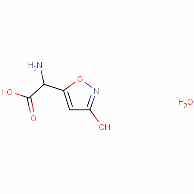 鹅膏蕈氨酸一水结构式_60573-88-8结构式